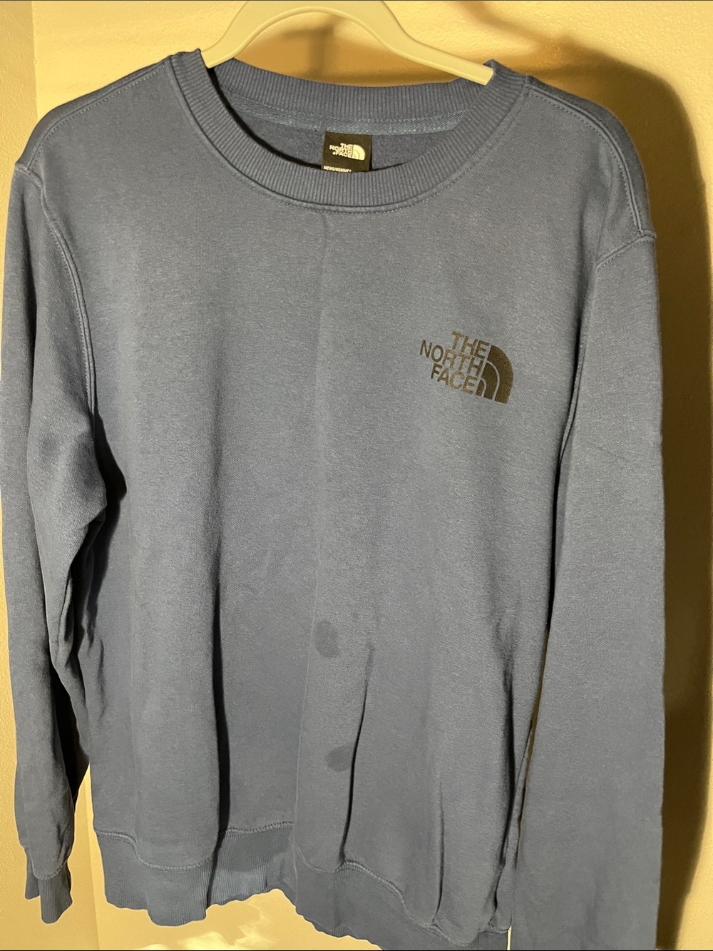 The North Face Men’s Crewneck Sweatshirt - Dusty Blue